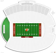 Memorial Stadium In Indiana Seating Guide