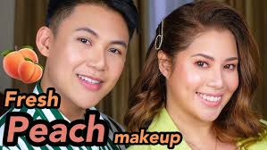 MONOCHROMATIC PEACHY MAKEUP Tutorial