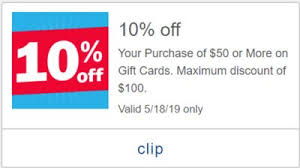 You easily buy your favorite products from the store without involving in any hassle of cash. Potential Maker 10 Off Many Gift Cards At Meijer Today Only