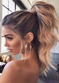 They're a new way to. Stunning High Ponytail Hairstyles Trends For Modern Look In 2019 Fashionsfield Hair Styles Winter Hairstyles Hair