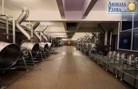 The Centralized Kitchen At Akshaya Patra Patra Kitchen