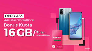 Op gratis.nl hebben we een overzichtelijk aanbod van de. Beli Bundling Smartfren Oppo A53 Bisa Dapat Bonus 384 Gb Canggih Id