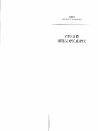 In order that the physical characteristic of the dajjal to be understood well, the comparison had been made on him. Epdf Pub Studies In Muslim Apocalyptic Studies In Late Anti