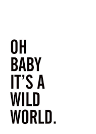 Zwart Wit Poster Met Tekst Wild World Mooie Posters Met Tekst Desenio Citaat Posters Inspirererende Citaten Woord