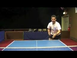 Backhand Topspin Return Of Long Sidespin Serve By Pingskills Table Tennis Tennis Ping Pong Table