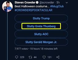 How do you think these compare?pic.twitter.com/j2ntzbncmv. The Serfs On Twitter Remember The Time Steven Crowder Sexualized A 14 Year Old Https T Co Zdyykracpx Twitter