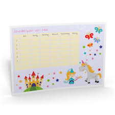 15 stundenplan einhorn your medieval future. Personalisierter Stundenplan Einhorn Geschenk Zur Einschulung