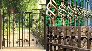 Cool colors are not ove. 49 Amazing Fence Gate Ideas