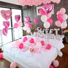 New New New Ktmagical Roses Specializes In Balloon Decor Let Us Decorate Your Hotel Room Bedroom With This Go Wedding Room Decorations First Night Wedding