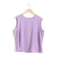 Pastel Goth Back Button Tank Top Muscle Tank Womens Pastel Purple Shir Liked On Polyvore Featuring Tops Tank Top Outfits Light Purple Shirt Purple Tank Top