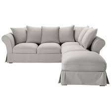 Sofa Esquinero De 6 Plazas De Algodon Topo Corner Sofa Grey Corner Sofa Sofa