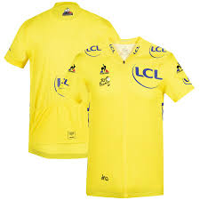 Retrouvez la collection lacoste equipe de france pour tokyo 2020. Le Tour De France 2021 Replica Team Trikot Von Le Coq Sportif Abfahrt Gelb