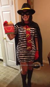 Black And White Couple Costume Ideas Cool Homemade Hamburglar Costume Hamburglar Costume Couple Halloween Costumes Halloween Costumes To Make