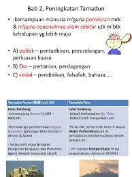 Pemerintahan tamadun yunani (form 1). Bab 2 Peningkatan Tamadun