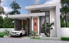 Model kotak sendiri menjadi pilihan yang tepat untuk membangun rumah Lingkar Warna 14 Desain Rumah Modern 2020 Dengan Atap Datar