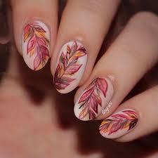 25 Best Autumn Leaf Nail Art Designs Ideas Stickers 2015 Fall Nails 6 Ongles D Automne Ongles Automne Ongles