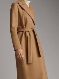 Massimo dutti long wool coat' in toffee. Wollmantel Mit Bindegurtel Damen Massimo Dutti Coats For Women Coat Gowns Dresses
