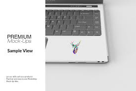 Laptop Sticker Mockup Laptop Stickers Brochure Design Template Brochure Template Layout