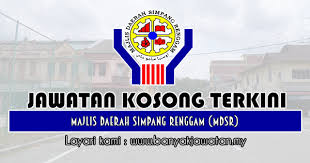 Jawatan Kosong Di Majlis Daerah Simpang Renggam Mdsr 14 Januari 2019 Simpang