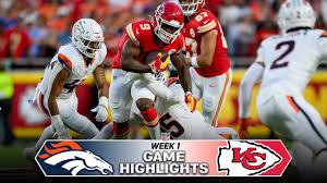 Denver Broncos vs Kansas City Chiefs Game Highlights - YouTube