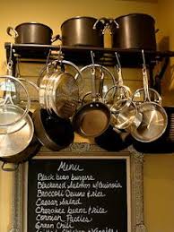 Contemporary kitchen ideas with silver metallic rack pot pans. Rustchic Cheap Pot Rack Pot Rack Kitchen Organization Wall Mounted Pot Rack