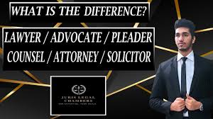 They can also represent you and argue your case in the lower courts. Difference Between Lawyer And Advocate Pleader Barrister Solicitor Attorney Etc Vansh Nagpal Youtube