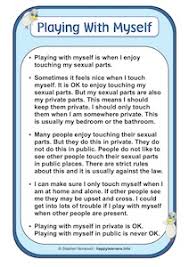 Definitions by the largest idiom dictionary. Touching Yourself Social Stories