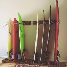 I installed it / created it material used: Diy Surfboard Rack Surfboard Surfbretter Ideen