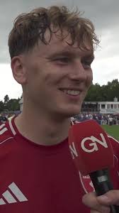 Er hat´s gemacht! Bei der 1:9-Niederlage im Test gegen den FC Schalke ...