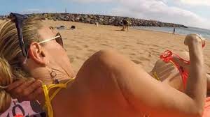 A WALK by the beach masturbating her cock till she cums watch online