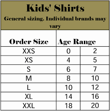9 International Clothing Size Chart Proposal Resume