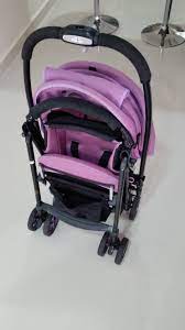 The perfect space saving choice. Preloved Combi Well Comfort Stroller Purple Sold Preloved For Less Malaysia