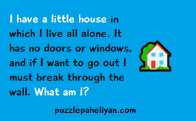 And test your intelligence with the best riddles for adults. What Lives In A Tiny House All Alone Riddle Puzzle Paheliyan