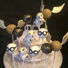 Combine the butter, corn syrup, and vanilla and beat until thoroughly combined. Harry Potter Themed Cake Pops Nibblerz Desserts