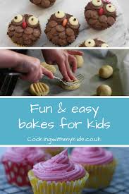 Easy Baking Recipes Kids Can Make Themselves Or With A Little Help From Cookies And Cupcakes To Bre In 2020 Baking Recipes For Kids Easy Baking Recipes Easy Baking