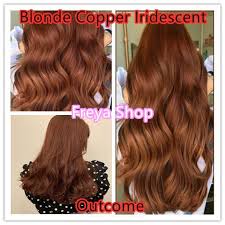 Copper hair—it's the ultimate hair color trend for fall, in my ~humble~ opinion. Blonde Copper Iridescent Permanent Hair Color Set 6 41 Bhappy Shopee Philippines