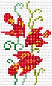 Patterns of cats, dogs and birds Ann Logan 10 Free Patterns Online Fish 732