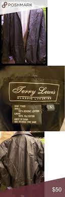 Terry Lewis Classic Luxuries Leather Jacket Luxury Jacket Leather Jacket Genuine Leather Jackets