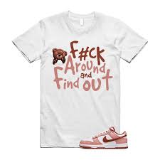 Dunk Red Stardust Rugged Orange Low White WMNS T Shirt Match FCK