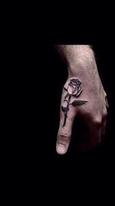 Love The Placement Rose Tattoos For Men Small Tattoos For Guys Hand Tattoos For Guys