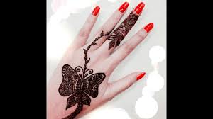 Butterfly Henna Design Butterflyart Hennadesigns Mehndidesigns Simple Henna Tattoo Henna Designs Hand Henna
