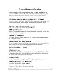 Document Management Proposal Template Proposal Templates Project Proposal Template Proposal Writing