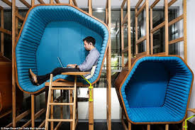 An Inside Look At Google S Sydney Headquarters Office Interiors Office Design Office Pods