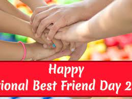 This day is a time to show them how much you appreciate them, how special and important they are to you and how you cherish their friendship. National Best Friend Day 2021 Wishes Hd Images Whatsapp Stickers Gif Greetings Bestfriends Facebook Messages Bff Quotes And Sms To Send To Your Best Friends