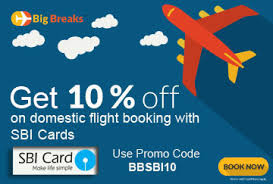 Makemytrip wallet enables you to make quick bookings without using your credit or debit card. Get 10 Discount On Flight Bookings With Sbi Credit Debit Card