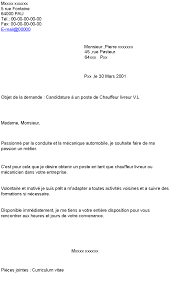 Lettre De Motivation Mecanicien Poids Lourds Gratuit Perodua B