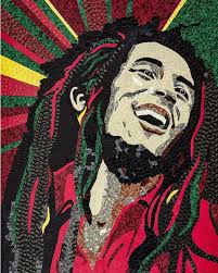 A collector who is a scientist and grew up with the Grateful Dead  commissioned me to do a portrait of Einstein. I created the piece while I  was away in Bali. He