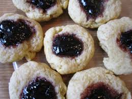 Christmas or new year homemade sweet present in white box. Austrian Jam Cookies Leslie The Foodie