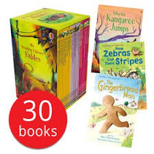 An entertaining picture book retelling of one of rudyard kipling's famous just so stories, specially written for young children and gorgeously illustrated by john joven. Usborne My Reading Library Fables Collection 30 Books Age 4 9781474974370 Shopee Malaysia