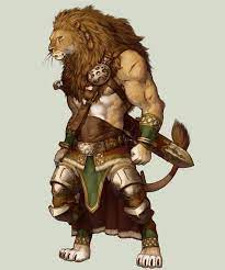 Lionman Warrior Character Art Concept Art Characters Art
